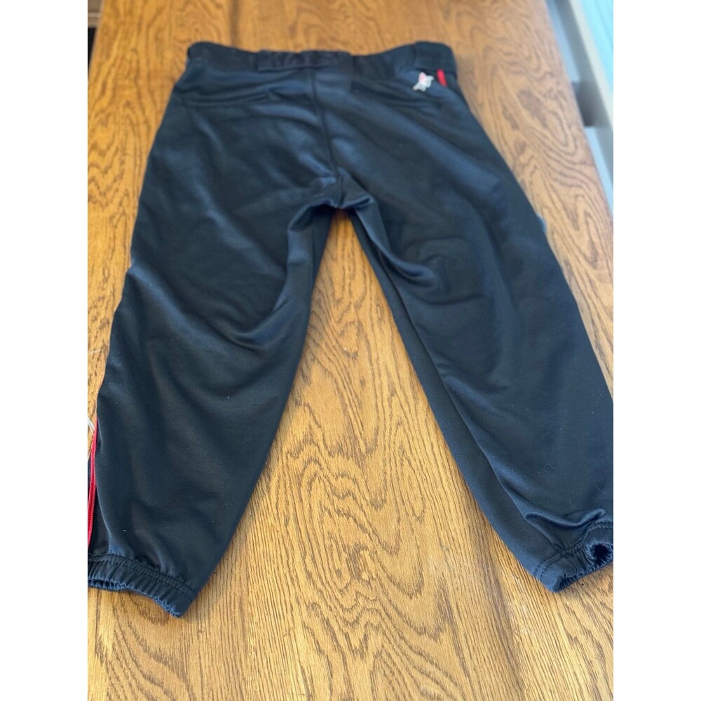 (LOT-2) ALLESON ATHLETIC BRAND~Women’s Medium, Black Softball Pants, Sportswear - Picture 11 of 12